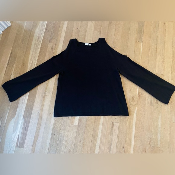Gap fine merino wool cold shoulder sweater size M - Picture 1 of 9